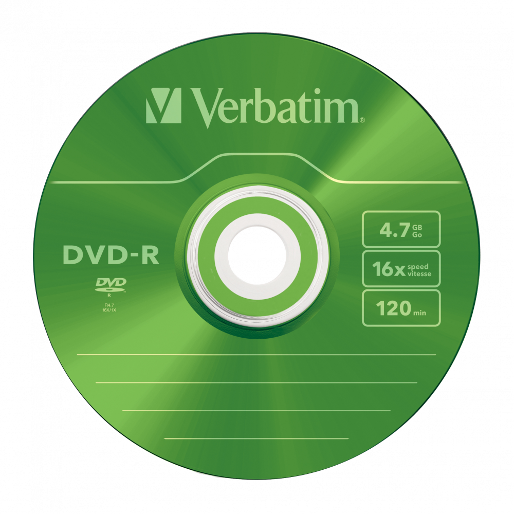 43557 DVD-R Colour Global Disc Surface Green