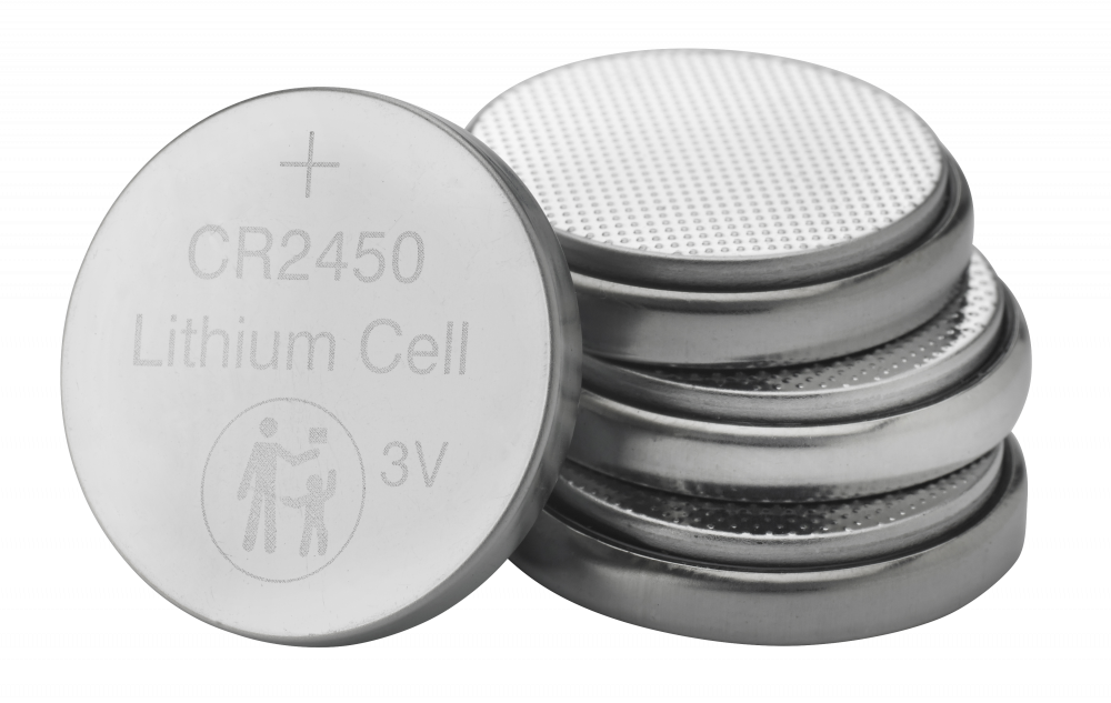 CR2450 3V litiumbatteri (4-pack)