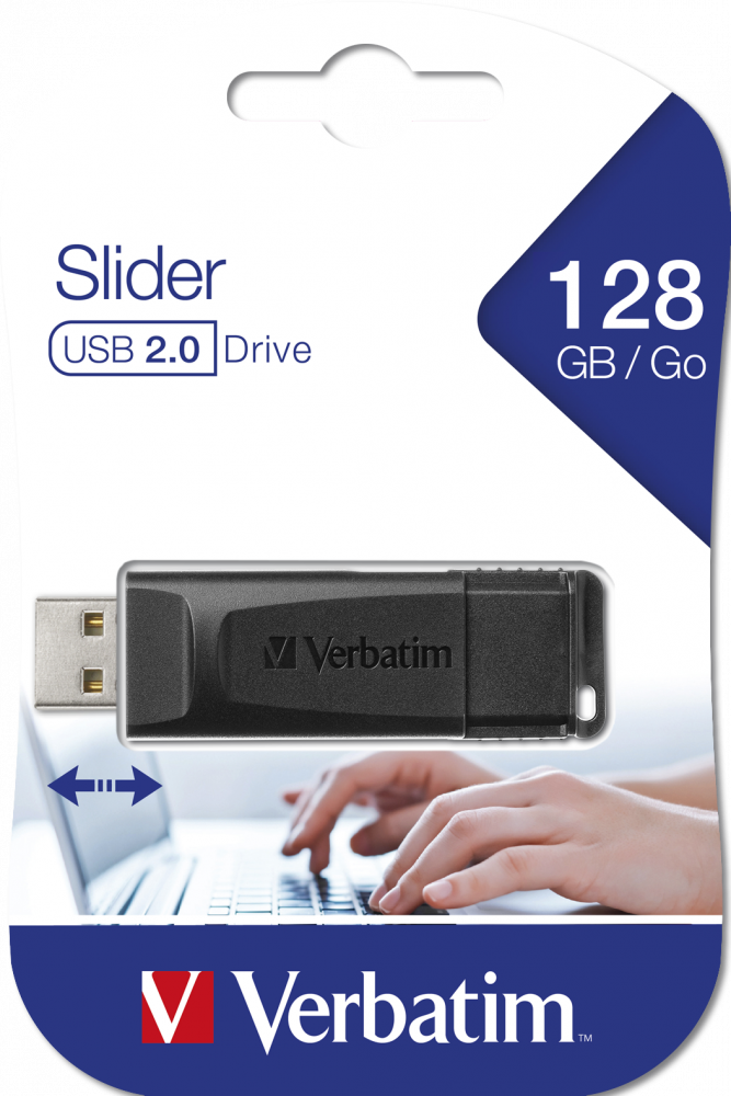 Slider USB-enhet 128GB