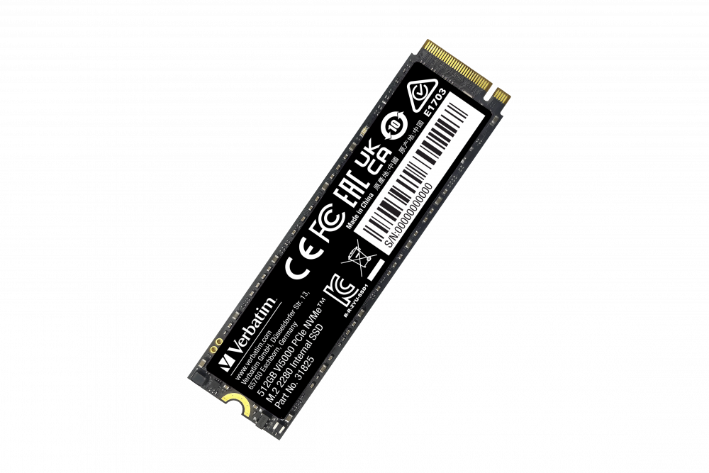 Vi5000 PCIe NVMe™ M.2 SSD 512 GB