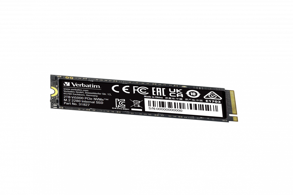 Vi5000 PCIe NVMe™ M.2 SSD 2 TB